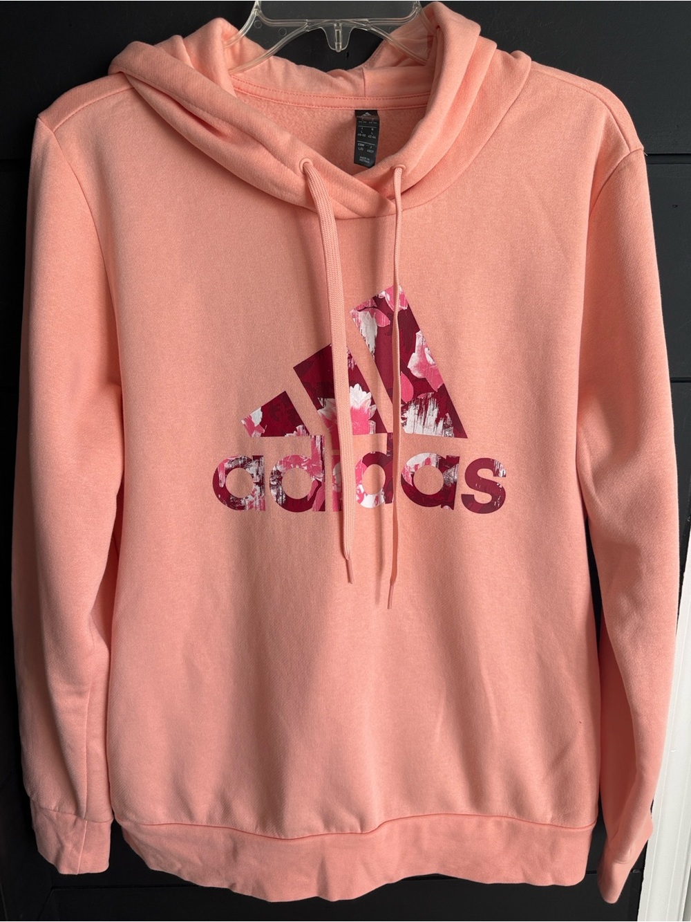 Adidas Women’s Hoodie Salmon L